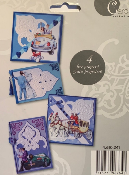 Embossing-Schablone Circle of Life - Just Married